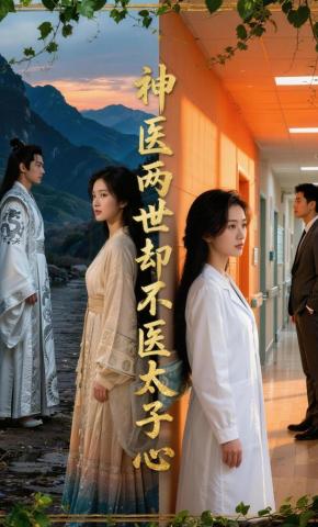 短剧《神医两世却不医太子心》海报