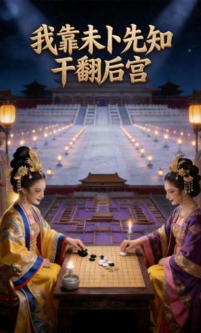 短剧《我靠未卜先知干翻后宫》海报