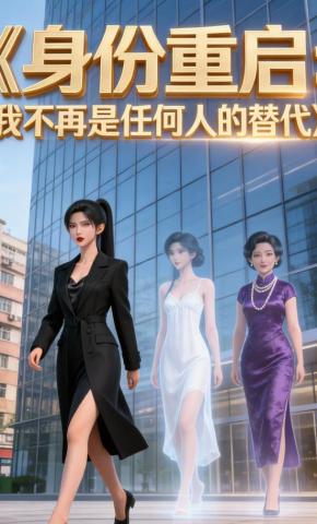 短剧《身份重启：我不再是任何人的替代》海报