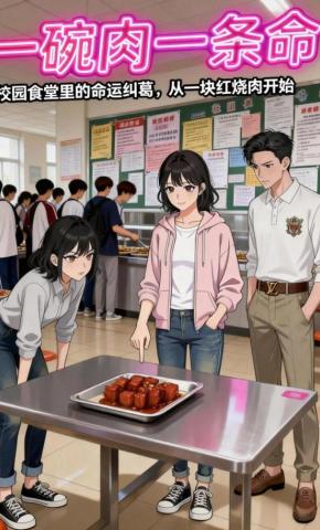 短剧《一碗肉，一条命》海报