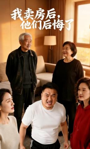 短剧《我卖房后，他们后悔了》海报