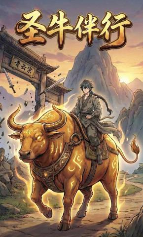 短剧《圣牛伴行》海报