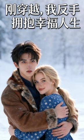 短剧《刚穿越，我反手拥抱幸福人生》海报