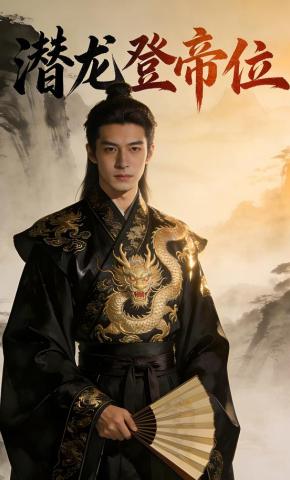 短剧《潜龙登帝位》海报
