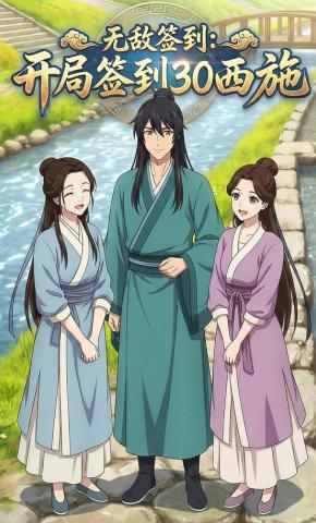 短剧《无敌签到：开局签到30西施》海报