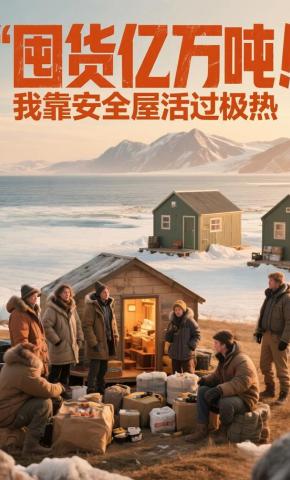 短剧《囤货亿万吨！我靠安全屋活过极热》海报