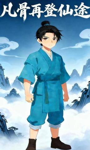 短剧《凡骨再登仙途》海报