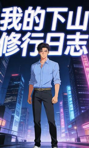 短剧《我的下山修行日志》海报