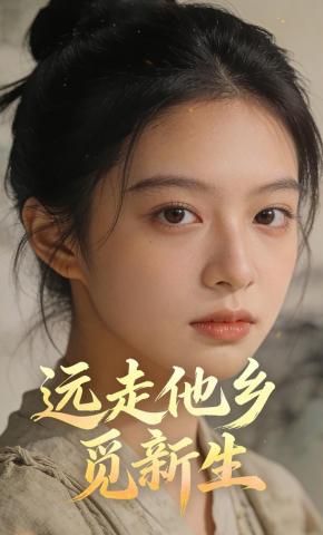 短剧《远走他乡觅新生》海报