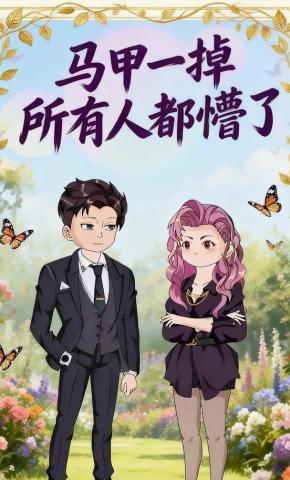 短剧《马甲一掉，所有人都懵了》海报