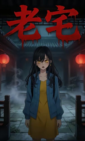 短剧《老宅》海报