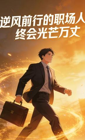 短剧《逆风前行的职场人终会光芒万丈》海报