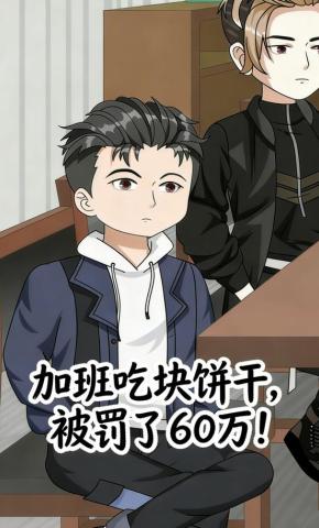 短剧《加班吃块饼干，被罚了60万！》海报