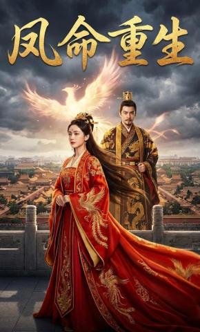 短剧《凤命重生》海报