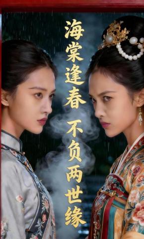 短剧《海棠逢春：不负两世缘》海报