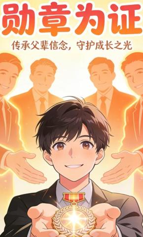短剧《勋章为证》海报