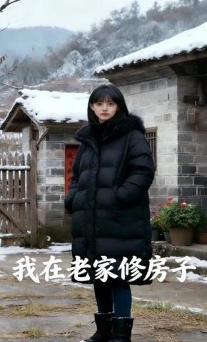 短剧《我在老家修房子》海报