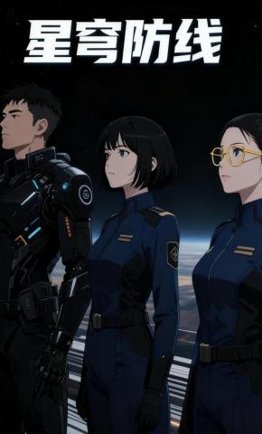 短剧《星穹防线》海报