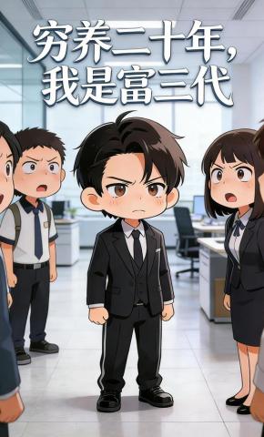 短剧《穷养二十年，我是富三代》海报