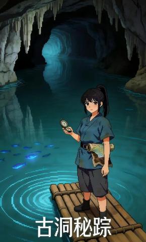 短剧《古洞秘踪》海报