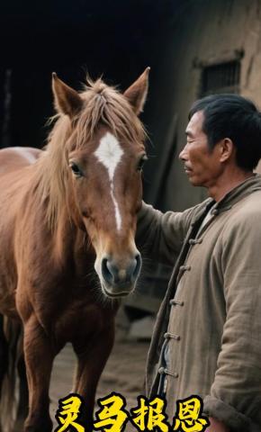 短剧《灵马报恩》海报