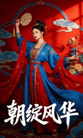 短剧《朝绽风华》海报