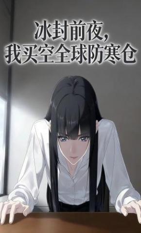 短剧《冰封前夜，我买空全球防寒仓》海报