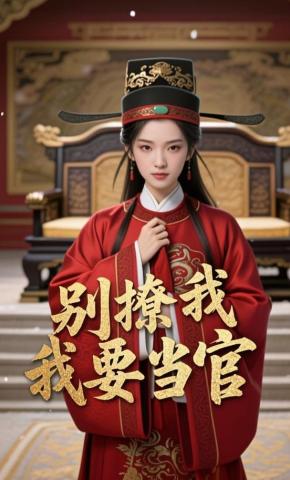 短剧《别撩我，我要当官》海报