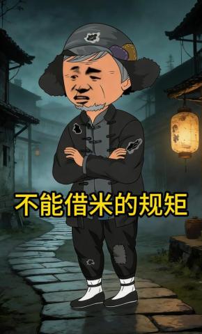 短剧《不能借米的规矩》海报