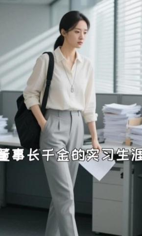 短剧《董事长千金的实习生涯》海报