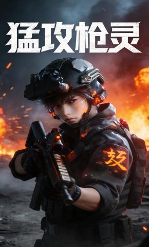 短剧《猛攻枪灵》海报