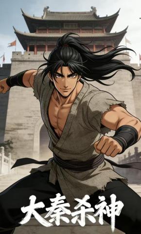 短剧《大秦杀神》海报