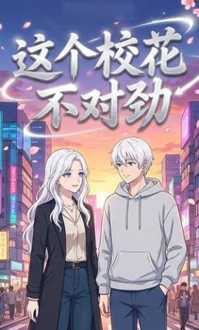 短剧《这个校花不对劲》海报