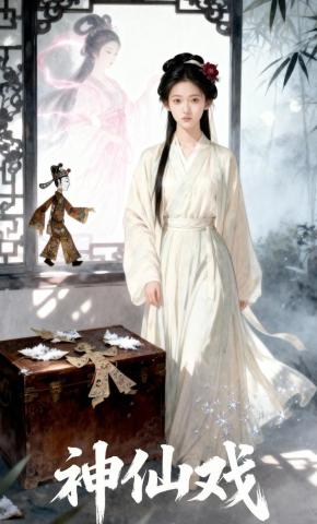 短剧《神仙戏》海报