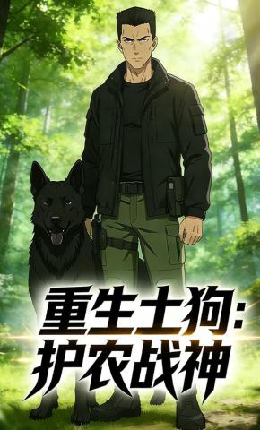 短剧《重生土狗：护农战神》海报