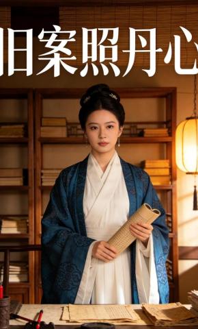 短剧《旧案照丹心》海报