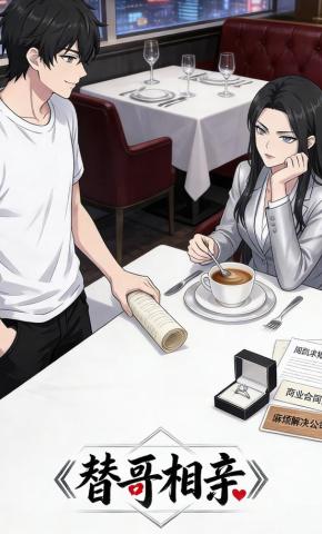 短剧《替哥相亲》海报