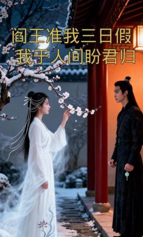 短剧《阎王准我三日假，我于人间盼君归》海报