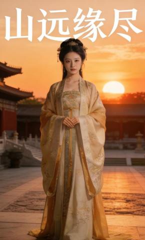 短剧《山远缘尽》海报