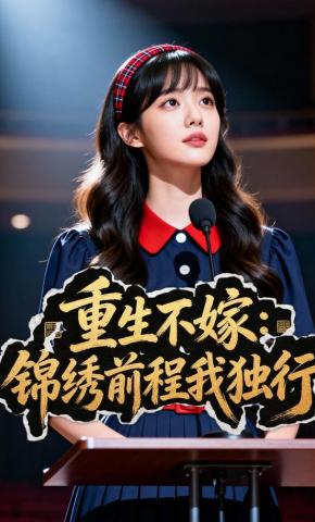 短剧《重生不嫁，锦绣前程我独行》海报