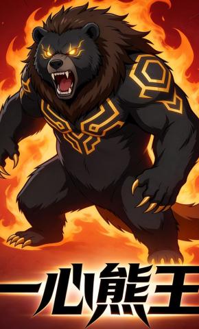 短剧《一心熊王》海报