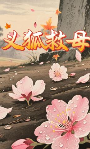 短剧《义狐救母》海报