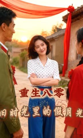 短剧《重生八零：旧时光里的假月光》海报