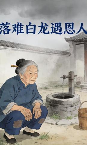 短剧《落难白龙遇恩人》海报