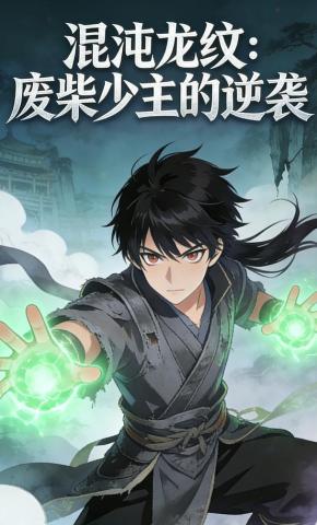 短剧《混沌龙纹：废柴少主的逆袭》海报