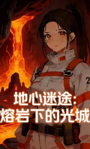 短剧《地心迷途：熔岩下的光城》海报