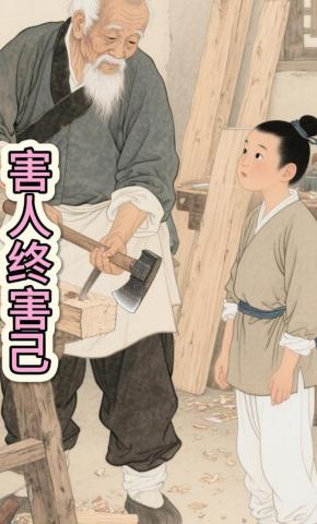 短剧《害人终害己》海报