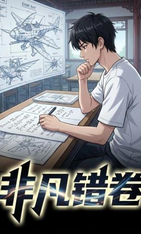 短剧《非凡错卷》海报