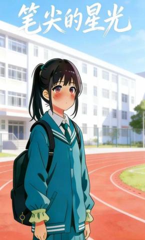 短剧《笔尖的星光》海报