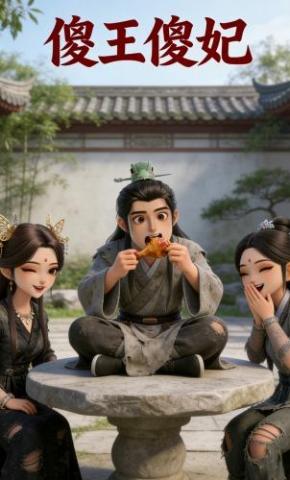 短剧《傻王傻妃》海报
